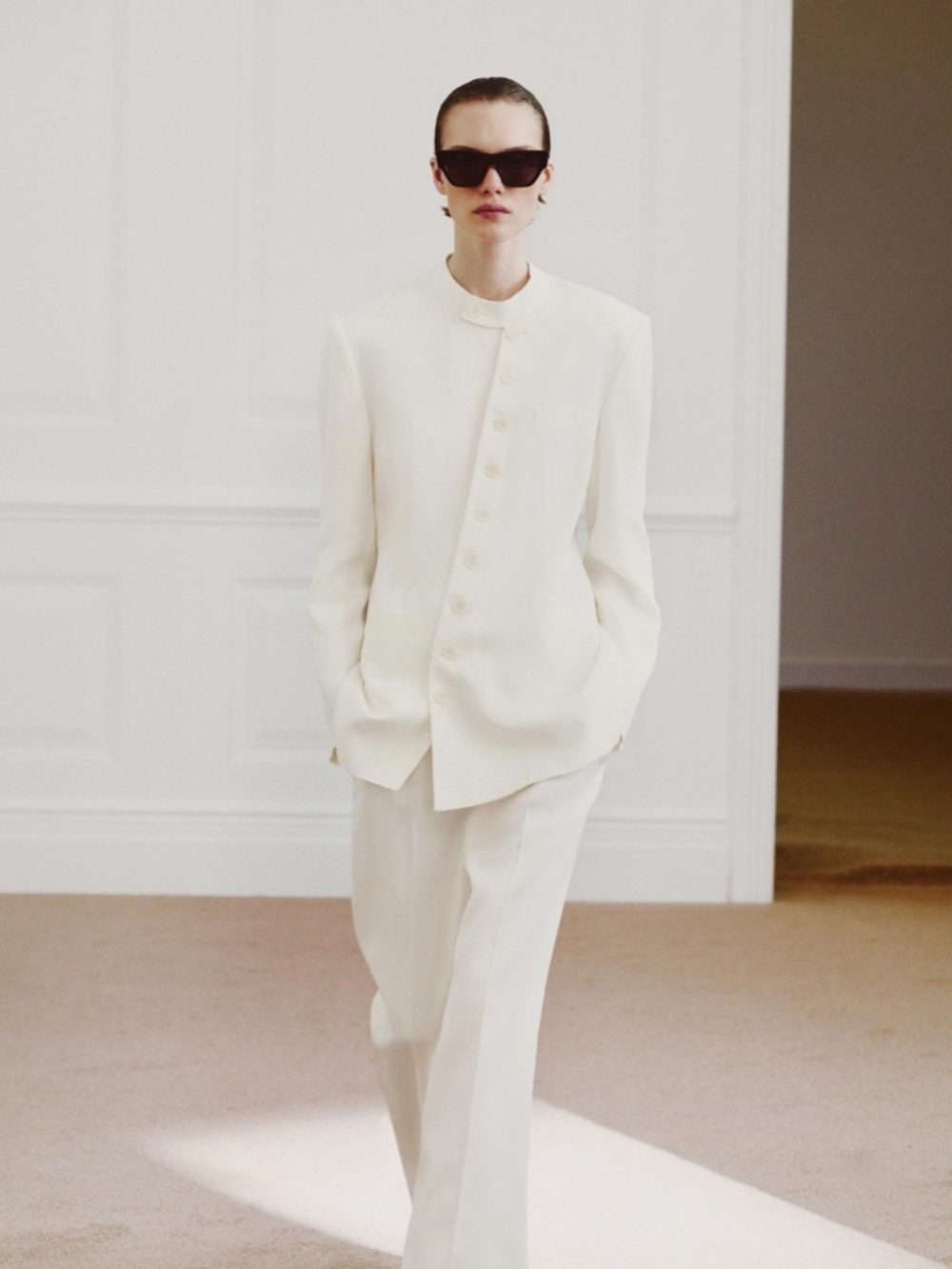 Zara ZW Collection 3736/052 White Jacket